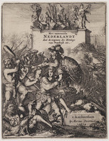 KG 06800
          <br/>
          Titelblad: Het ontroerde Nederlandt
          <br/>
          <em>Hooghe, Romeyn de (1645-1708)</em>